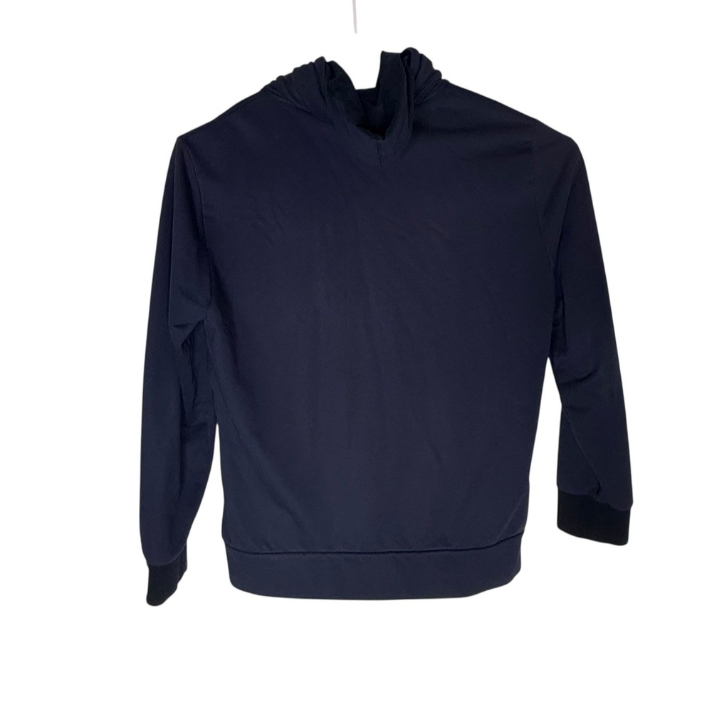 Fendi Roma Navy Blue Bag Bugs Eye Zip Up Hoodie FAF525 A53H XXL Made in‎ Italy - Picture 6 of 12